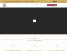 Tablet Screenshot of hotelbrasov.ro
